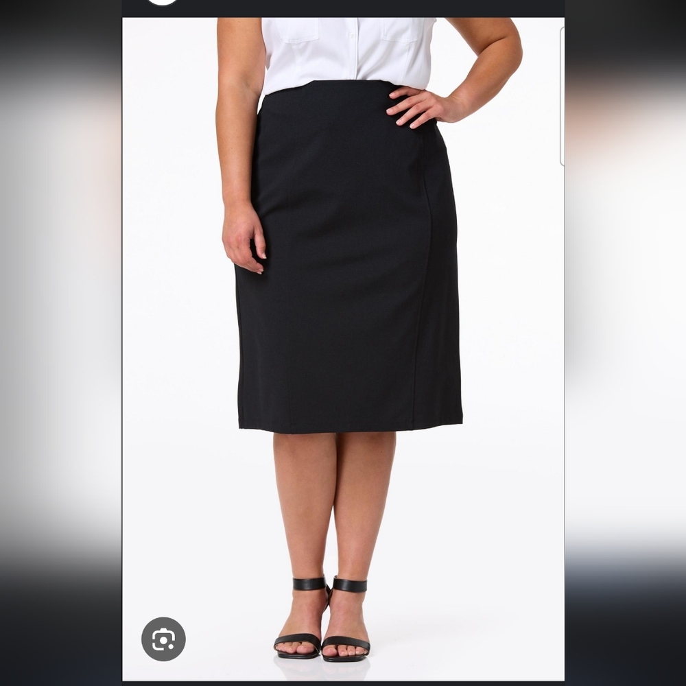 NWOT Cato Black Knee-Length Pencil Skirt for Work Size Medium